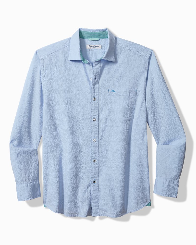 Big & Tall Nova Wave Solid Long-Sleeve Shirt