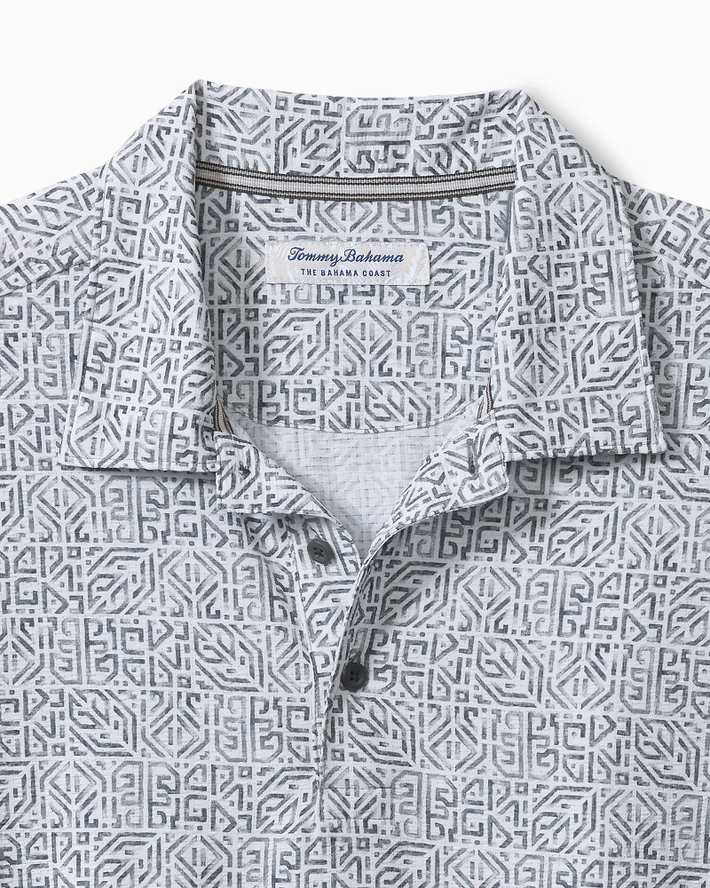 Big & Tall Bahama Coast Mosaic IslandZone® Polo