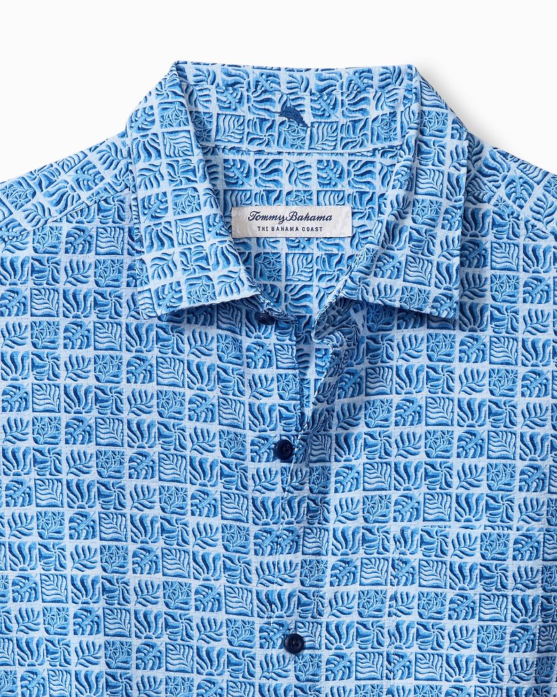 Big & Tall Bahama Coast Cozumel Tiles IslandZone® Shirt