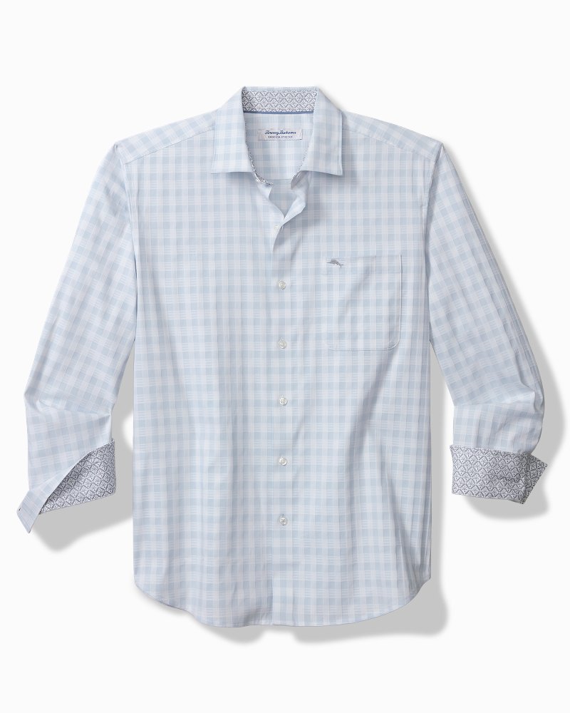 Big & Tall Sarasota Stretch Nuevo Check IslandZone® Shirt