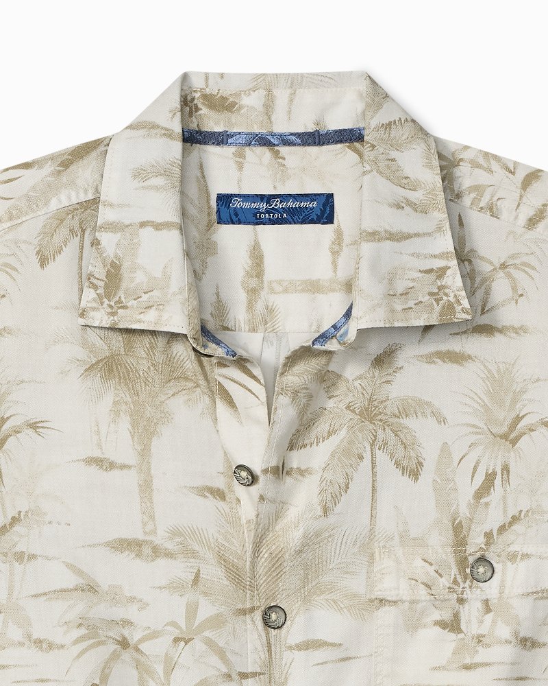 Big & Tall Tortola Desert Palm Shirt