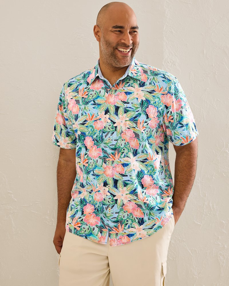 Big & Tall Nova Wave Jungle Party Shirt