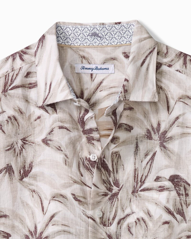 Big & Tall Paradise Dunes Linen Shirt