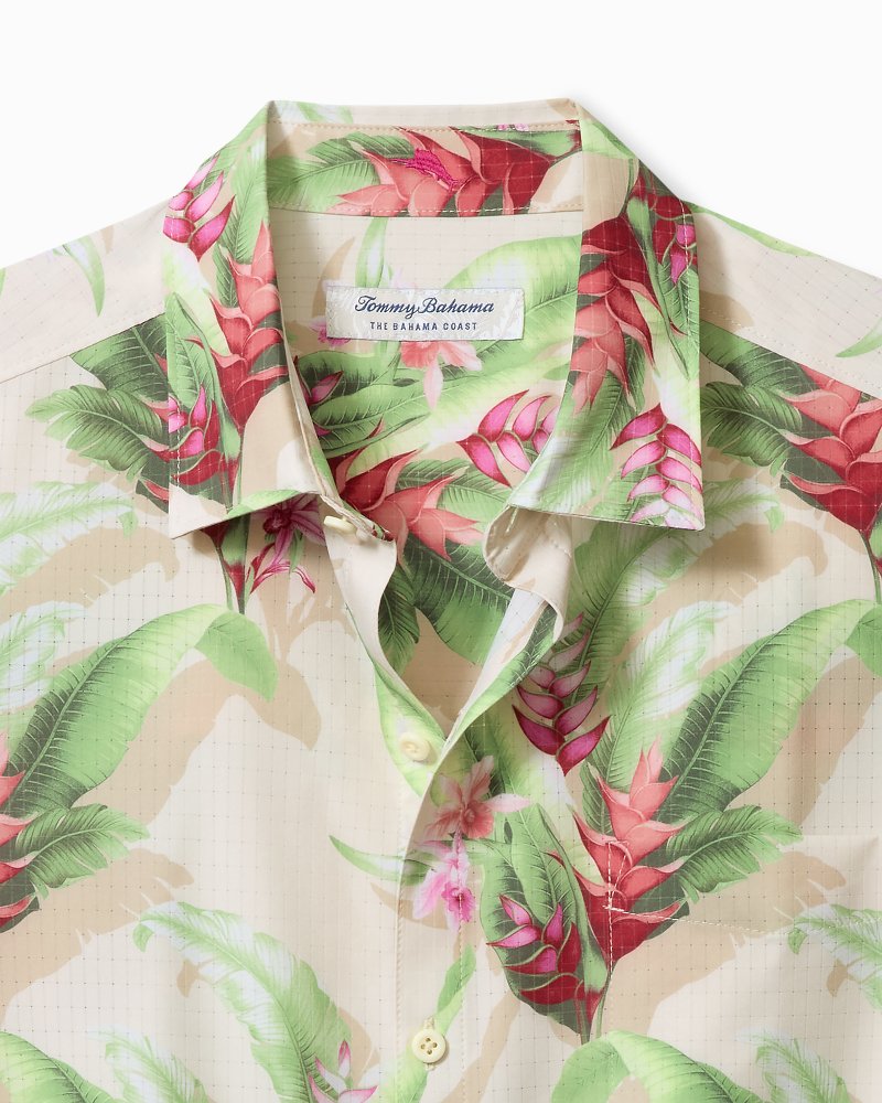 Big & Tall Bahama Coast Paradise Blooms IslandZone® Shirt