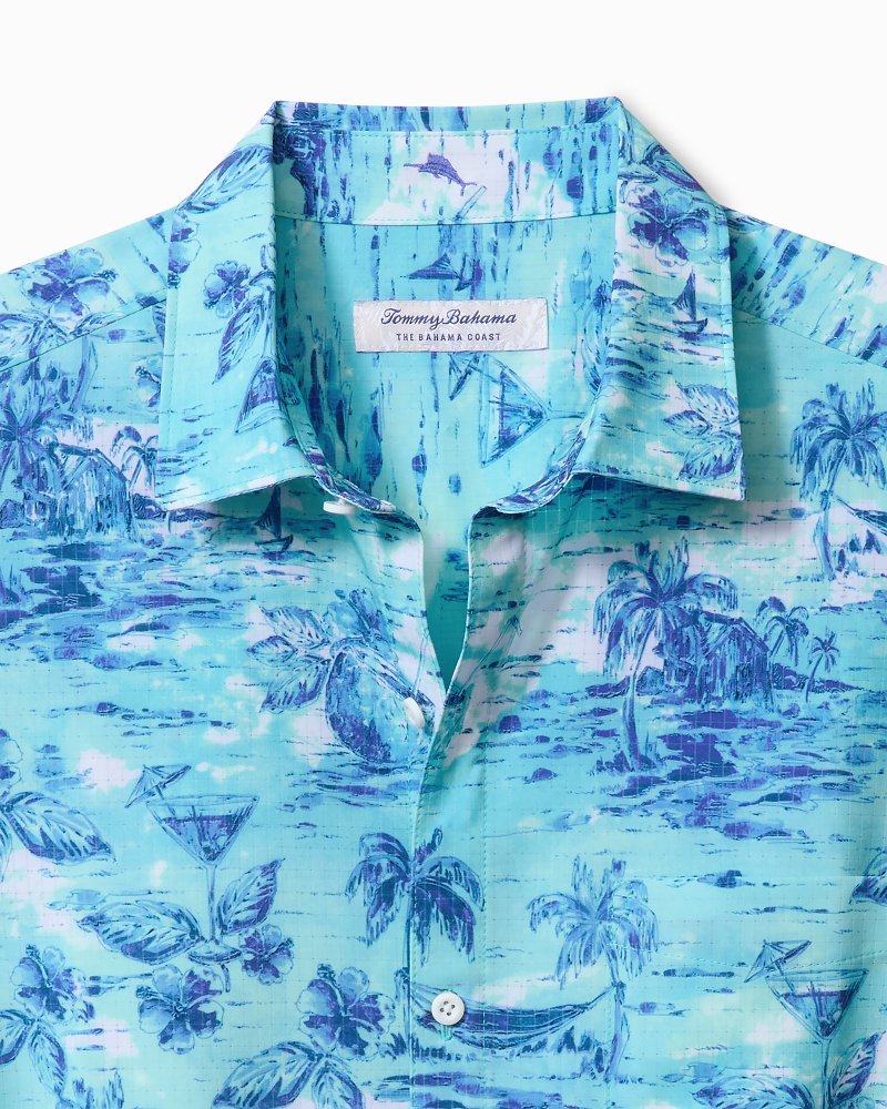 Big & Tall Bahama Coast Tidal Pursuit IslandZone® Shirt