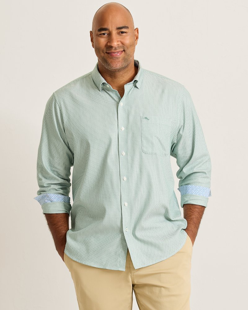 Big & Tall Sarasota Stretch Ventura Coast IslandZone Shirt