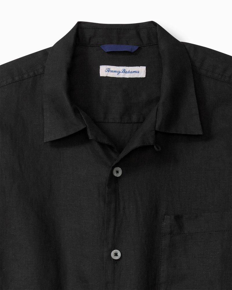 Thumbnail for Big & Tall Desert Riviera Linen Camp Shirt