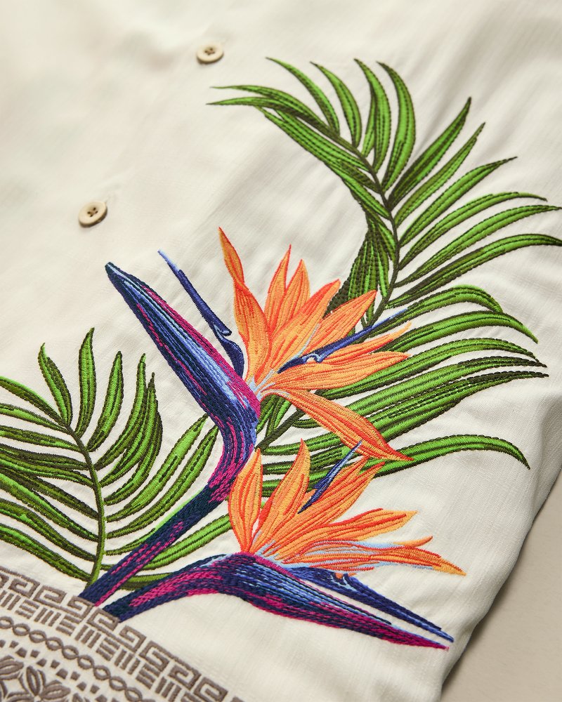 Thumbnail for Big & Tall Viva Paradiso Silk Camp Shirt