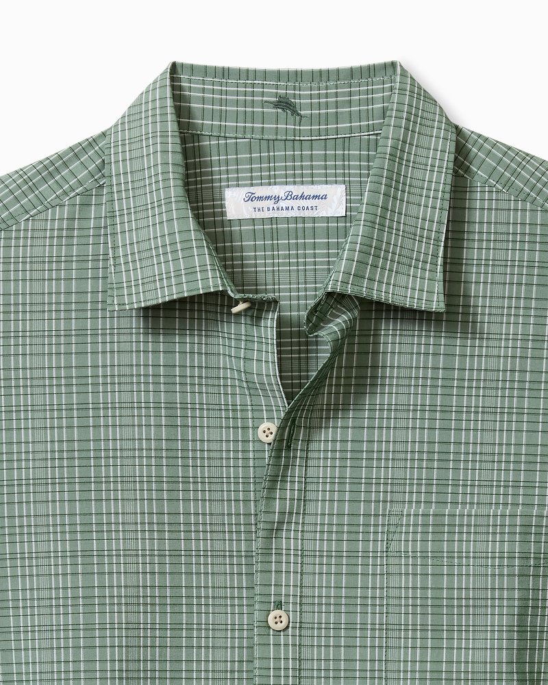 Big & Tall Bahama Coast Tidal Check IslandZone Shirt