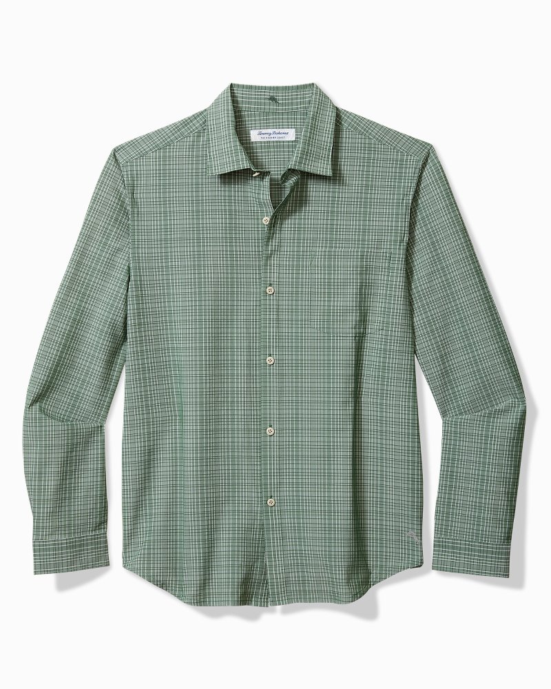 Big & Tall Bahama Coast Tidal Check IslandZone Shirt