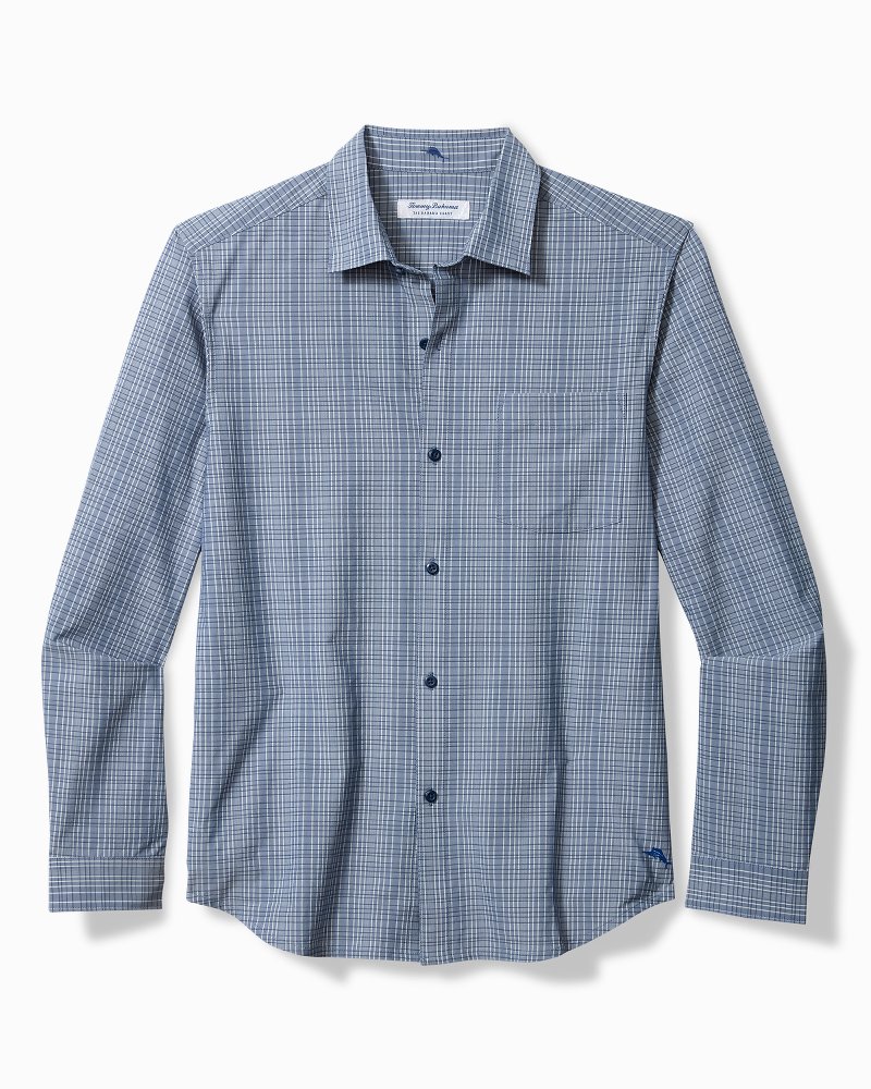 Big & Tall Bahama Coast Tidal Check IslandZone Shirt