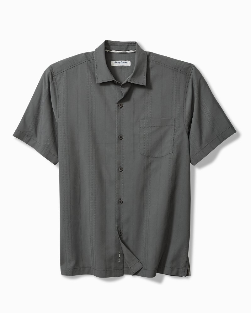 Big & Tall Coastal Ease Corso Vines IslandZone® Camp Shirt