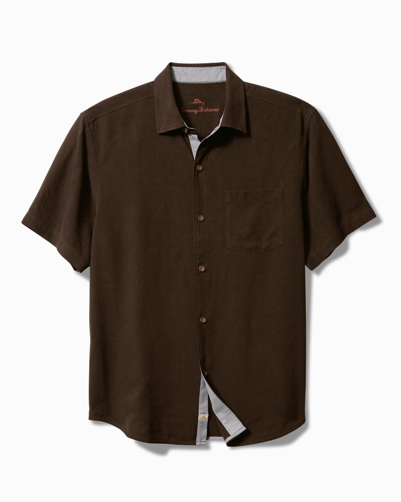 Thumbnail for Big & Tall I Get Better With Age Silk Camp Shirt
