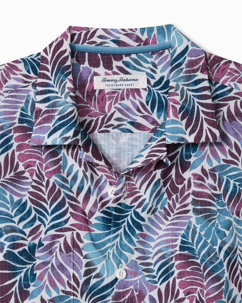 Big & Tall Bahama Coast Palm Mirage IslandZone Camp Shirt