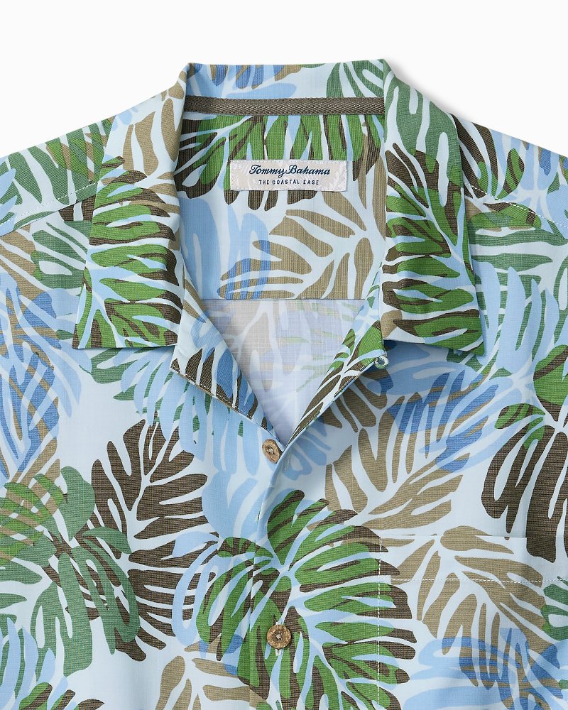 Big & Tall Coastal Ease Jade Jungle IslandZone Camp Shirt