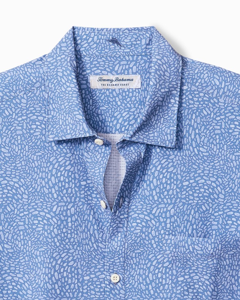 Big & Tall Bahama Coast Dot Drift IslandZone Shirt