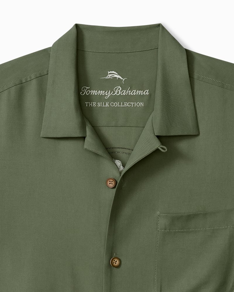 Big & Tall Sip Happens Silk Camp Shirt