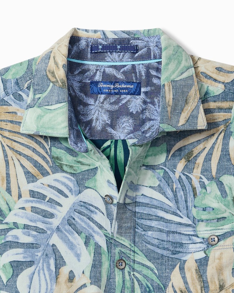 Big & Tall Coastline Cord Jungle Fade Shirt