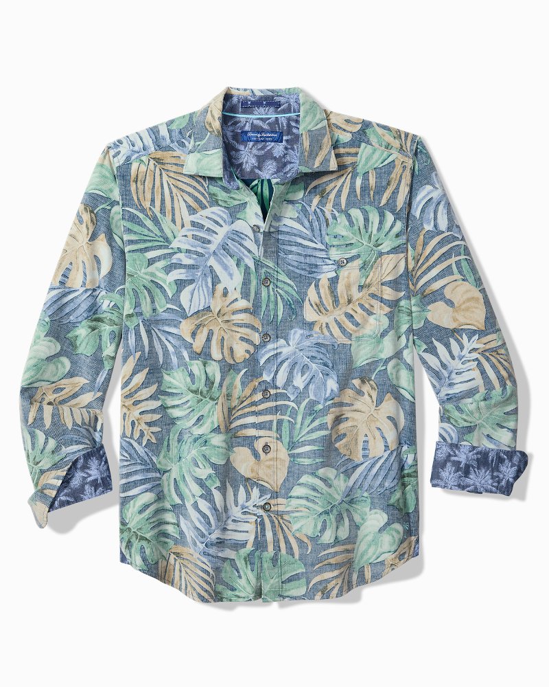 Big & Tall Coastline Cord Jungle Fade Shirt