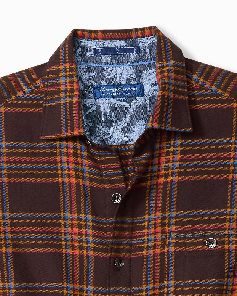 Big & Tall Canyon Beach Camano Plaid Flannel