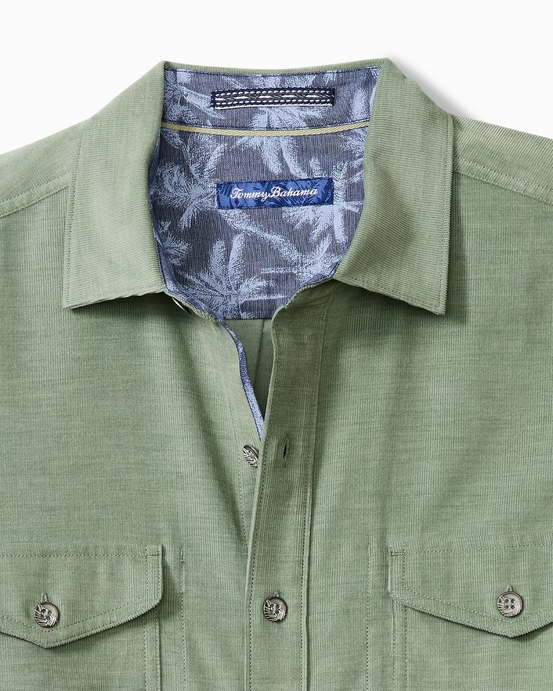 Big & Tall Coastline Cord Heather Bay Shirt