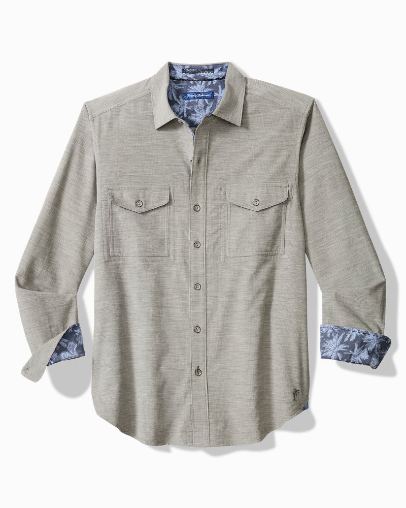 Big & Tall Coastline Cord Heather Bay Shirt