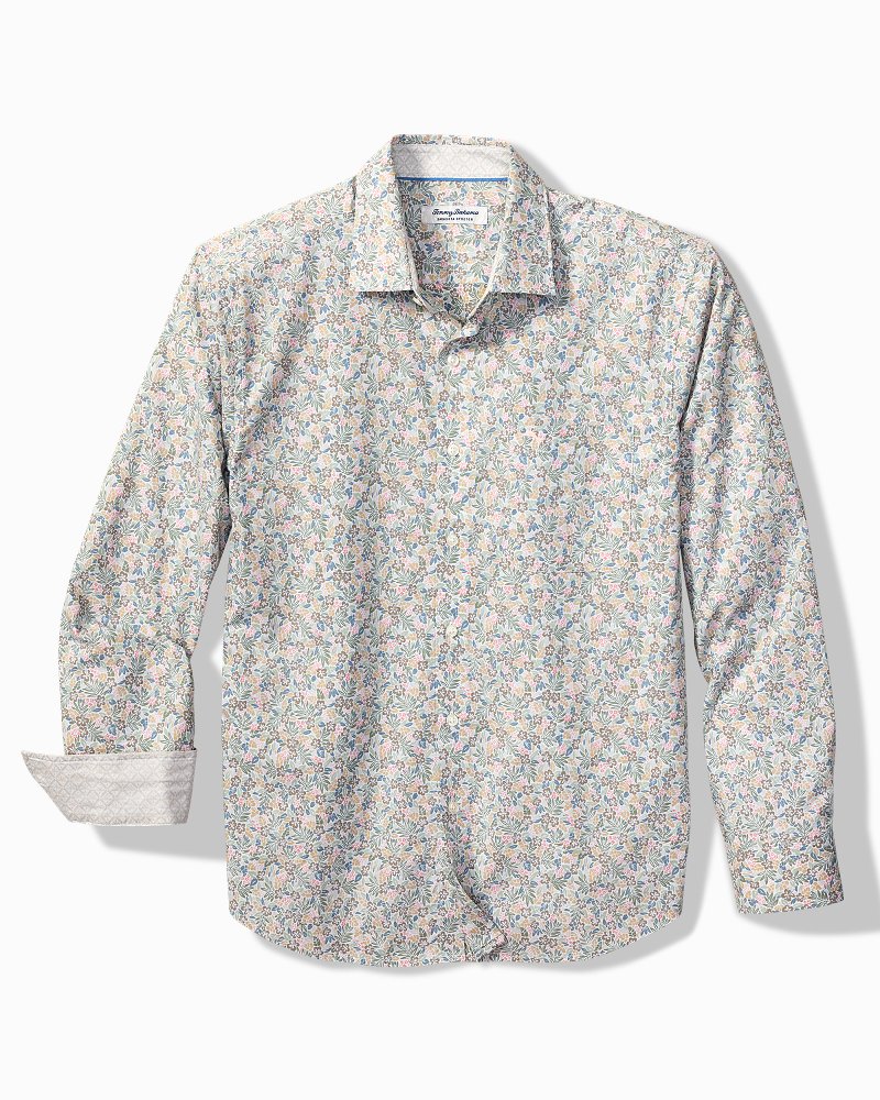 Big & Tall Sarasota Stretch Aveiro Sands IslandZone Shirt