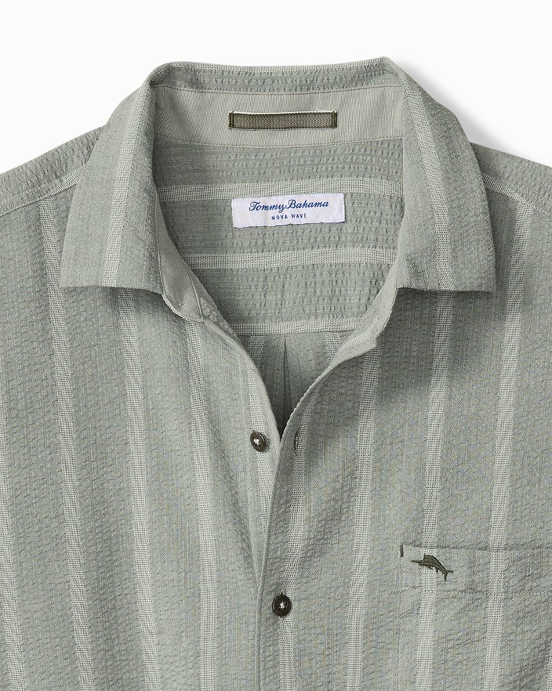 Big & Tall Nova Wave Cotton-Blend Short-Sleeve Shirt