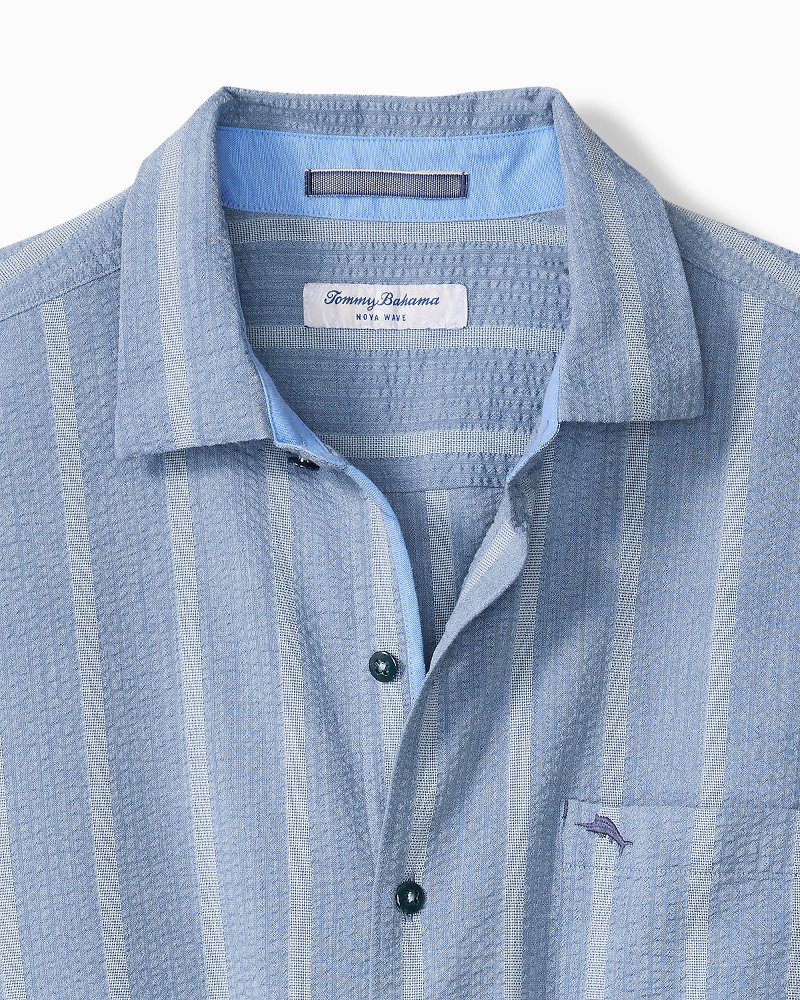 Big & Tall Nova Wave Cotton-Blend Short-Sleeve Shirt