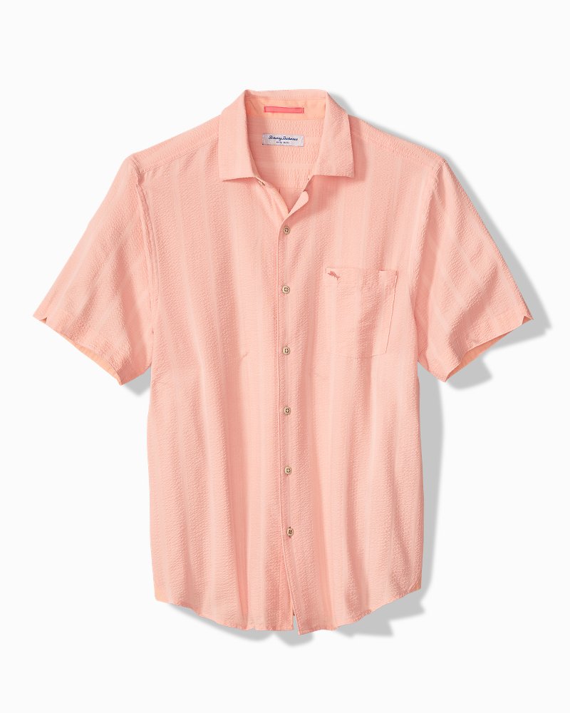 Big & Tall Nova Wave Cotton-Blend Short-Sleeve Shirt