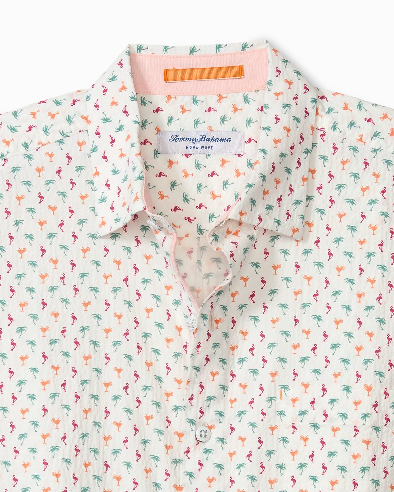 Big & Tall Nova Wave Flock It to You Cotton-Blend Shirt