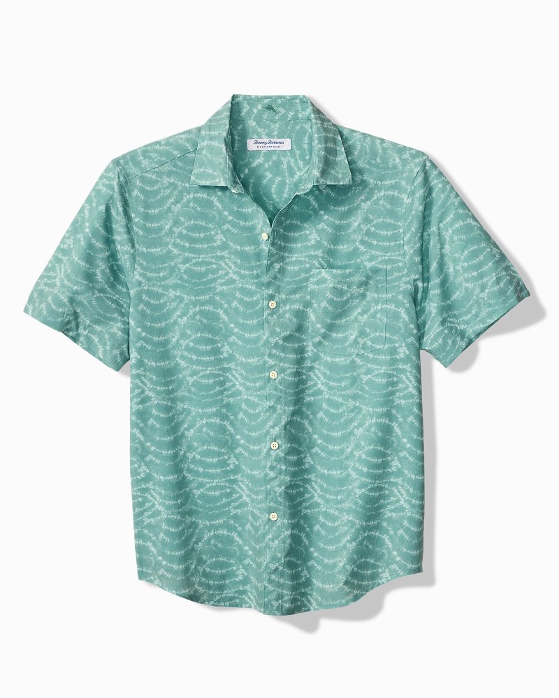 Big & Tall Bahama Coast Tidal Mist IslandZone Shirt