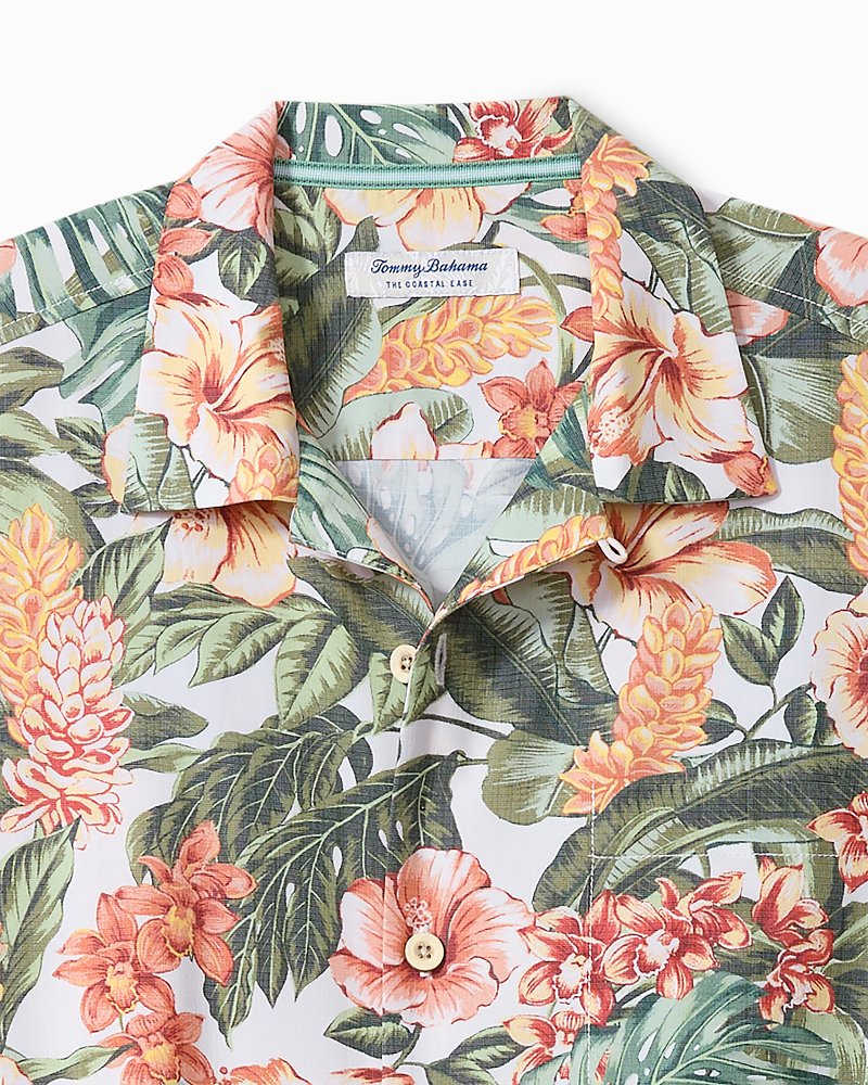 Big & Tall Coastal Ease Golden Gardens IslandZone Camp Shirt