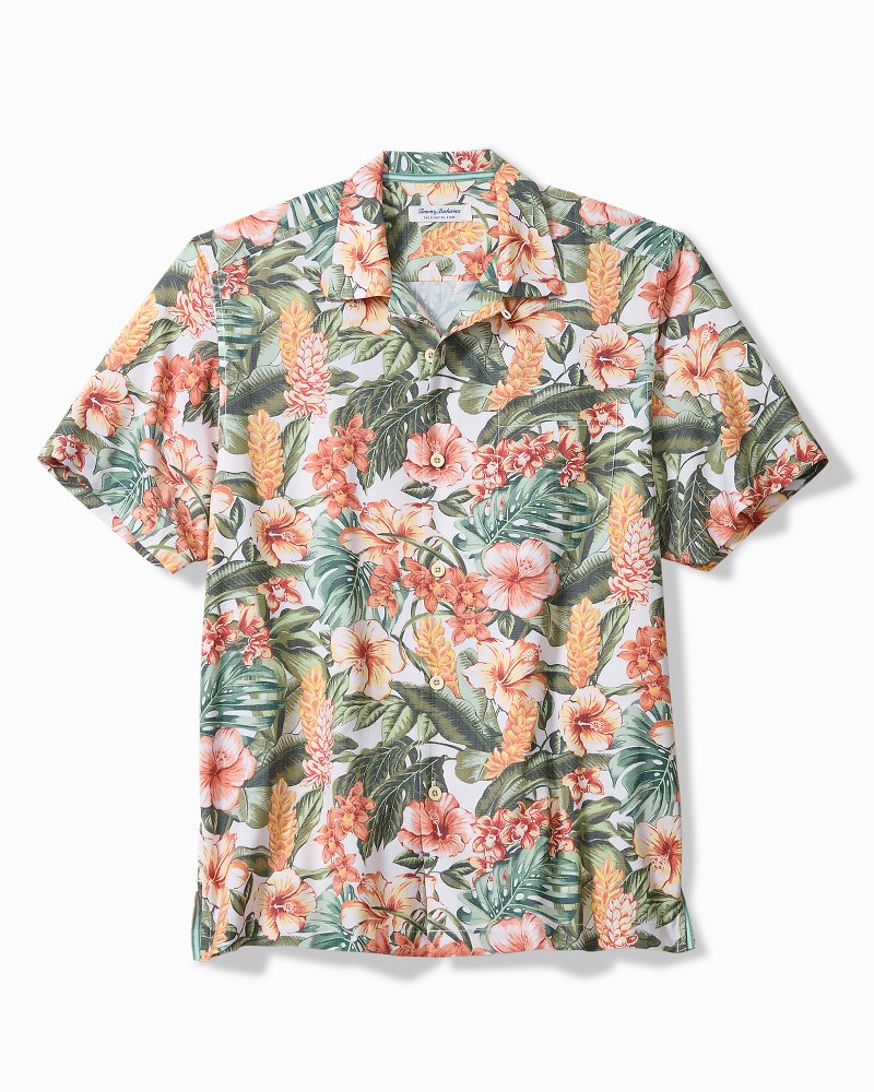 Big & Tall Coastal Ease Golden Gardens IslandZone Camp Shirt