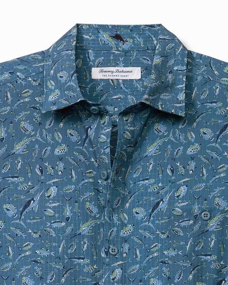 Big & Tall Bahama Coast Night Schooled IslandZone Shirt