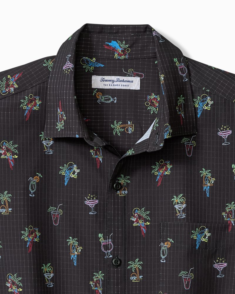 Big & Tall Bahama Coast Neon Sips IslandZone Shirt
