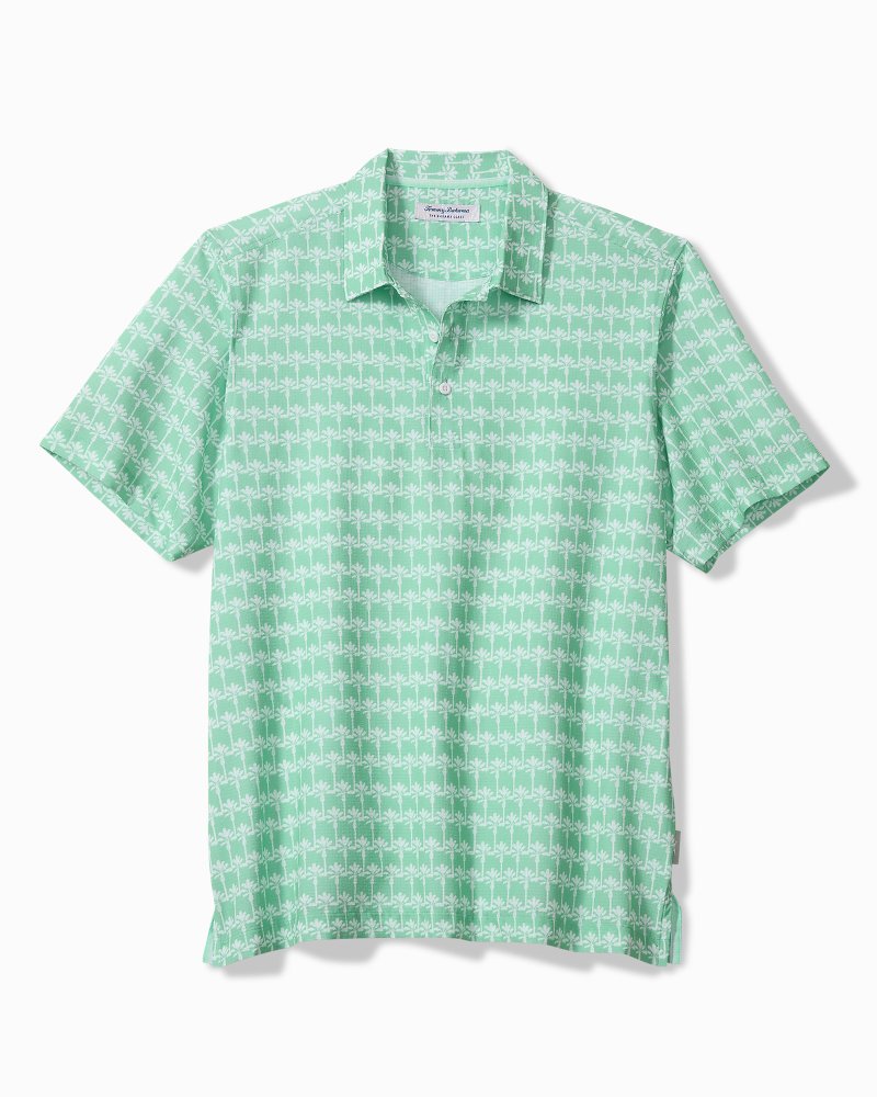 Big & Tall Bahama Coast Palm Reader IslandZone Polo