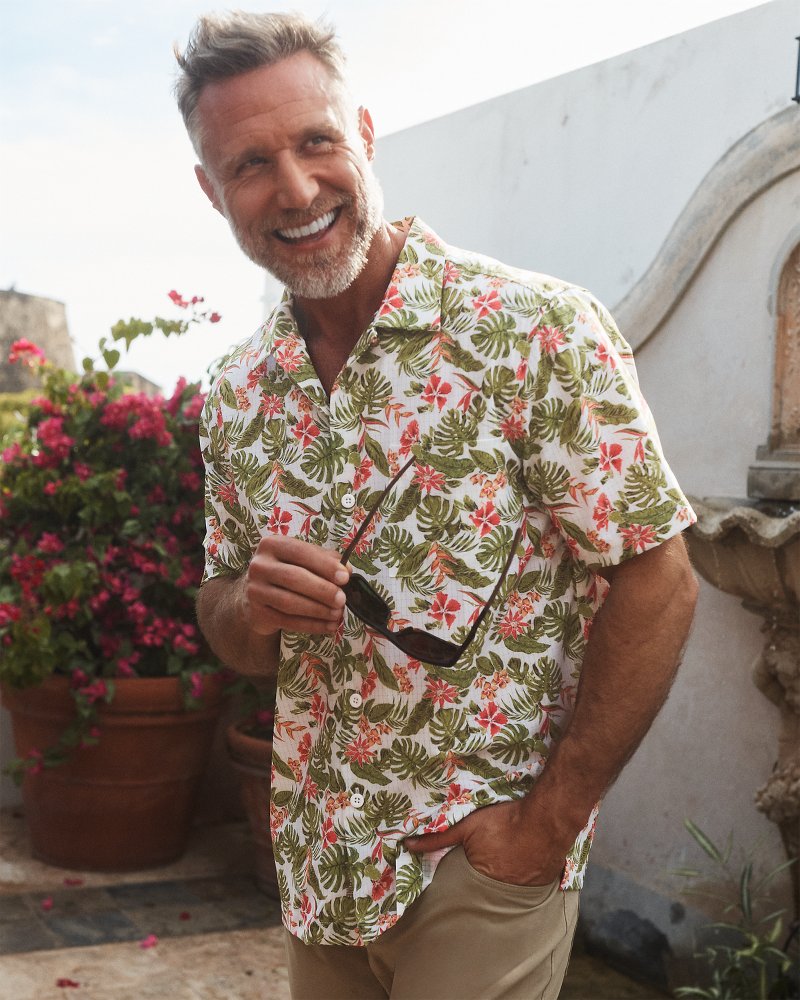 Big & Tall Bahama Coast Wild Grove IslandZone Shirt thumbnail 3