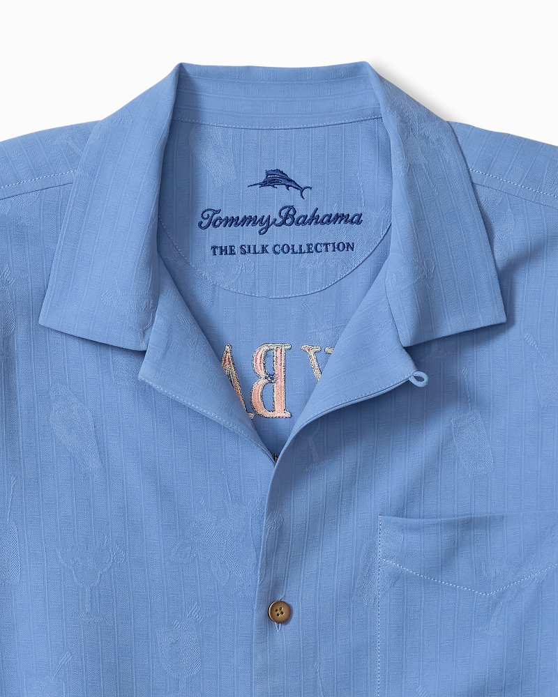 Big & Tall Hangin' With the Guys Silk Camp Shirt