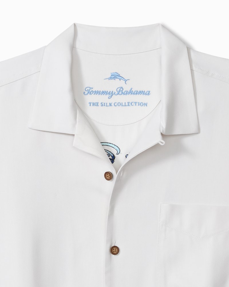 Big & Tall Is Mai Tai On Straight Silk Camp Shirt