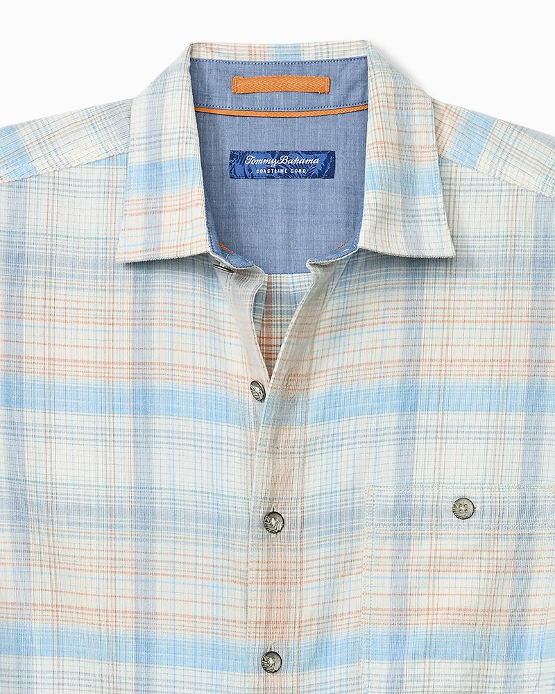 Big & Tall Coastline Cord Truly Check Shirt