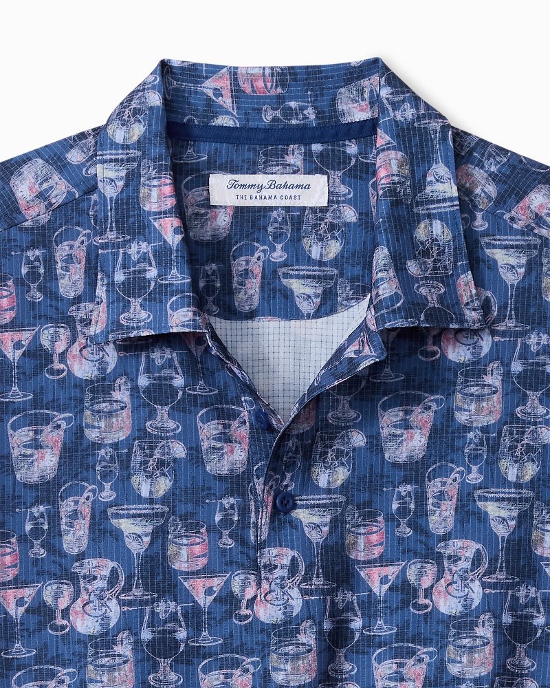 Big & Tall Bahama Coast Mai Tai-Dye IslandZone Shirt
