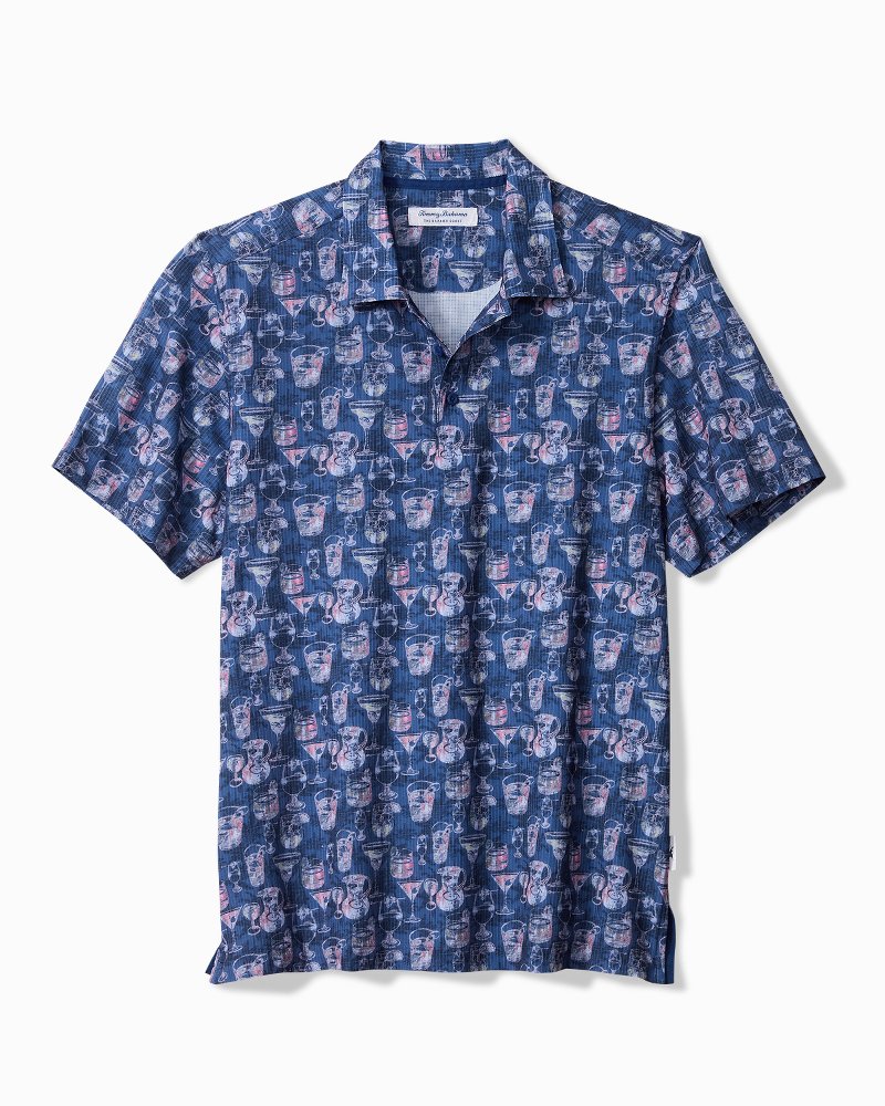 Big & Tall Bahama Coast Mai Tai-Dye IslandZone Shirt
