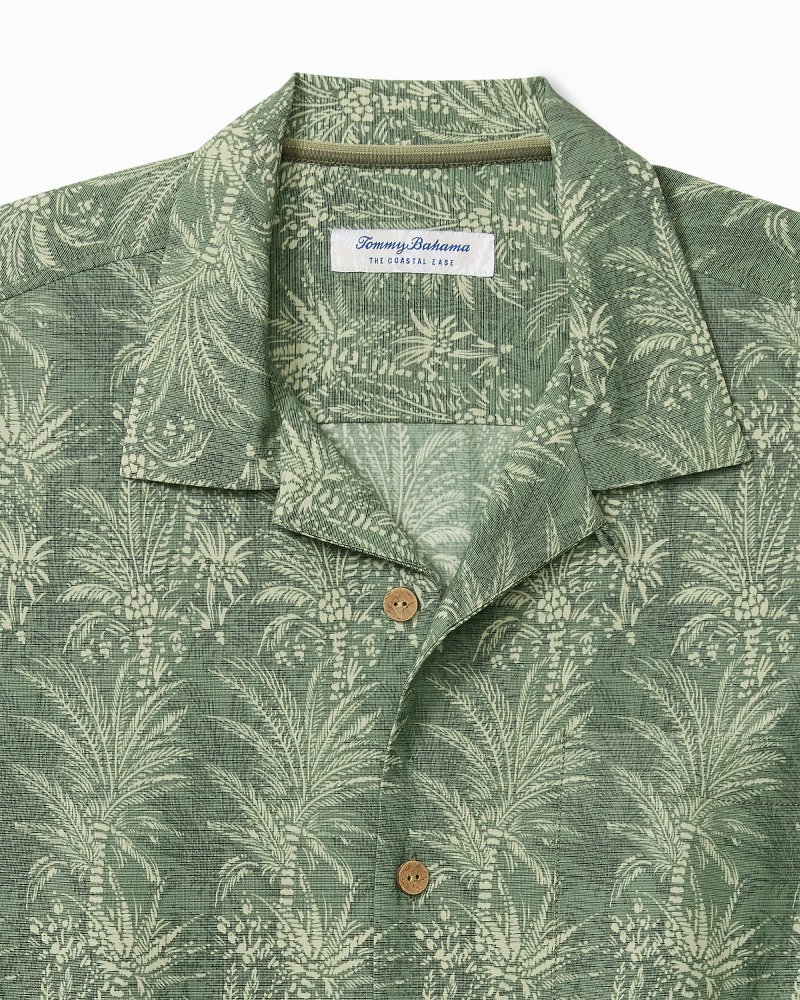 Big & Tall Coastal Ease Palm Court IslandZone Camp Shirt thumbnail 3