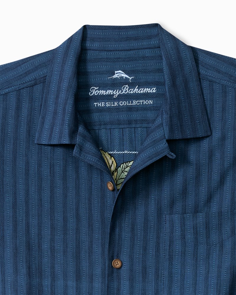 Big & Tall Surfside Ranch Silk Camp Shirt