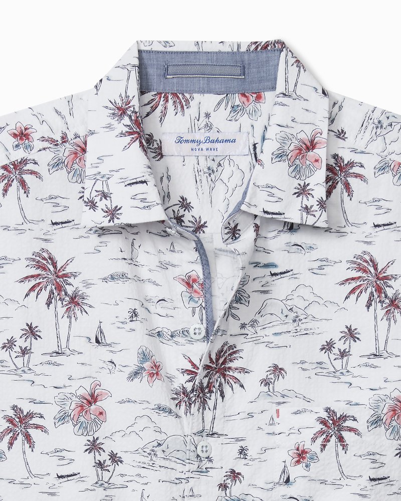 Big & Tall Nova Wave Sweetwater Scenic Cotton-Blend Shirt