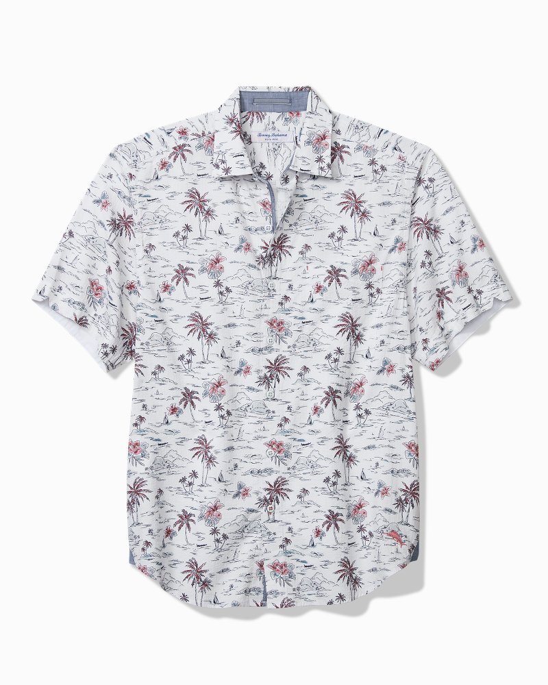 Big & Tall Nova Wave Sweetwater Scenic Cotton-Blend Shirt