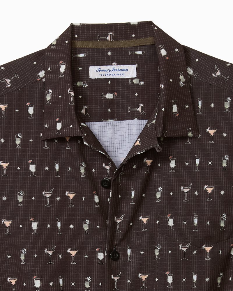 Big & Tall Bahama Coast Cocktail Conga IslandZone Shirt