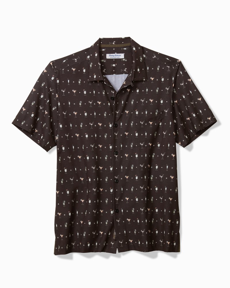 Big & Tall Bahama Coast Cocktail Conga IslandZone Shirt