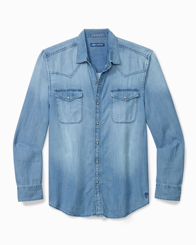 Big & Tall Eagle Canyon Blues Long-Sleeve Denim Shirt